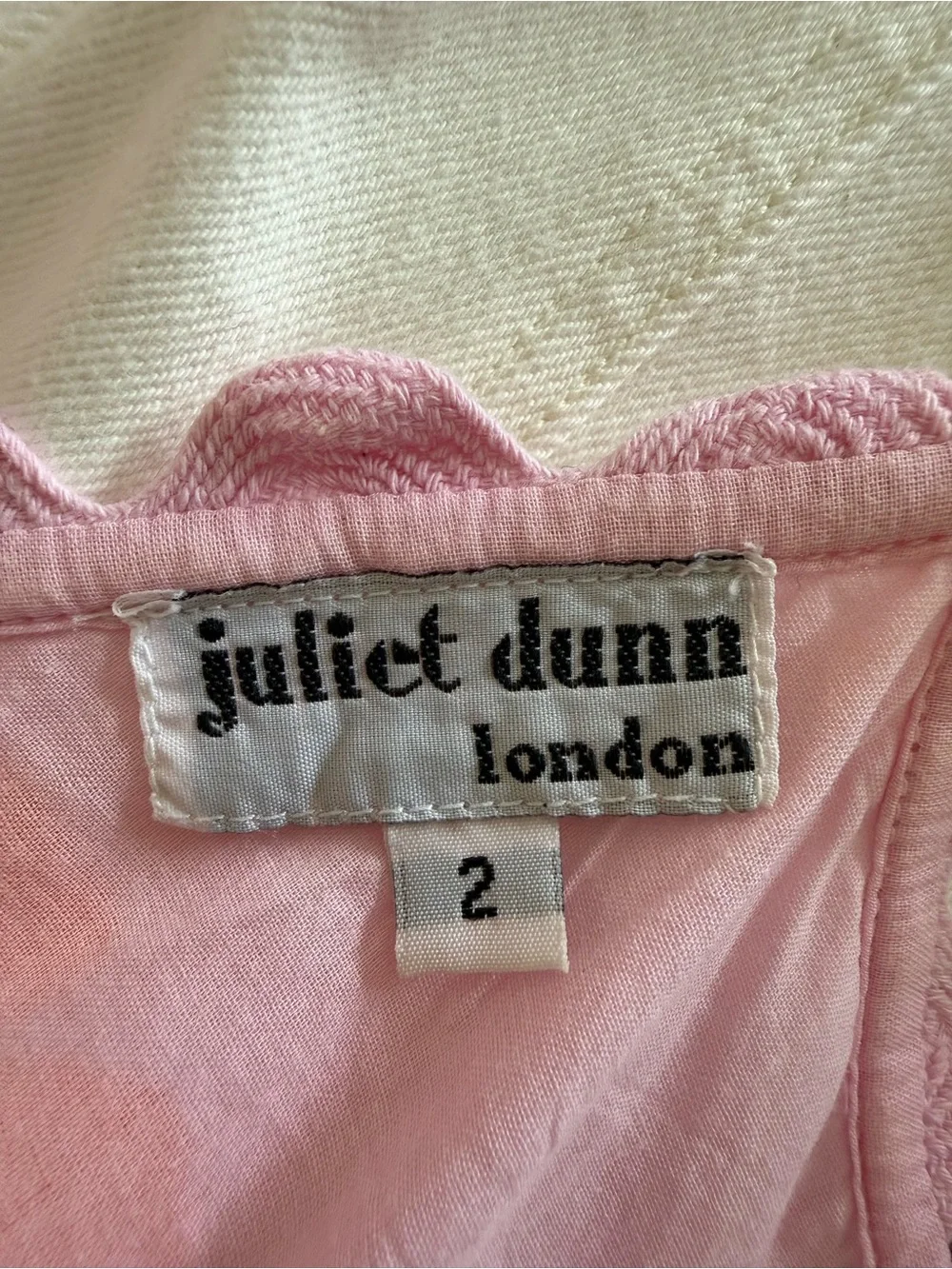 Juliet Dunn Floral Tiered Cotton Maxi Dress Size 2